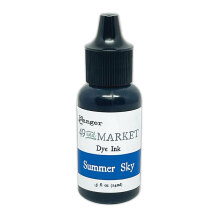 49 And Market Dye Ink Reinkers 14ml - Summer Sky