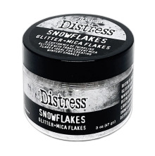 Tim Holtz Distress Glitter and Mica Flakes 47gr - Snowflakes