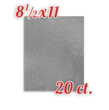 Ranger Ink Foil Cardstock 8.5X11 20/Pkg - Silver