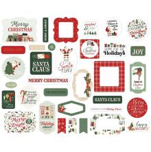 Carta Bella Cardstock Die-Cuts 34/Pkg - Christmas Village Icons