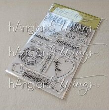 hnglar &amp; Wings Clear Stamps - Julen str fr drren