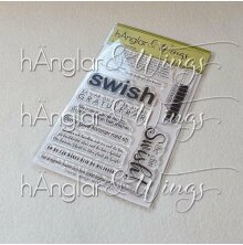 hnglar &amp; Wings Clear Stamps - Swish