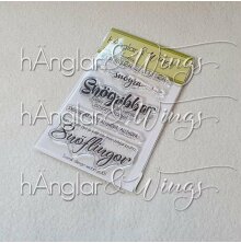 hnglar &amp; Wings Clear Stamps - Snyra A7