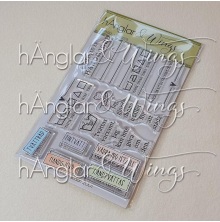 hnglar &amp; Wings Clear Stamps - Tvttrd
