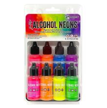 Tim Holtz Alcohol Ink 8X14ml - Neon