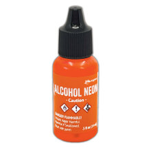 Tim Holtz Alcohol Ink 14ml Neon - Caution