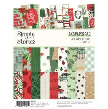 Simple Stories Double-Sided Paper Pad 6X8 - All Wrapped Up