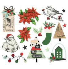 Simple Stories Bits &amp; Pieces Die-Cuts 15/Pkg - All Wrapped Up Big