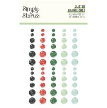 Simple Stories Enamel Dots 60/Pkg - All Wrapped Up
