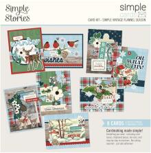 Simple Stories Simple Cards Kit - Simple Vintage Flannel Season