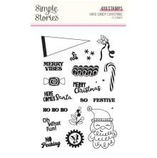 Simple Stories Clear Stamps - Hard Candy Christmas