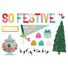 Simple Stories Simple Page Pieces - Hard Candy Christmas