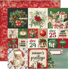 Simple Stories Simple Vintage Believe 12X12 - 2X2/4X4 Elements