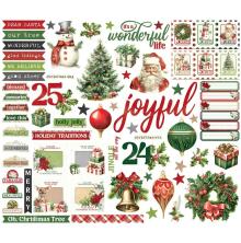 Simple Stories Bits &amp; Pieces Die-Cuts 62/Pkg - Simple Vintage Believe Elements