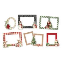 Simple Stories Chipboard Frames 6/Pkg - Simple Vintage Believe
