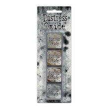 Tim Holtz Distress Oxide Mini Ink Kit - Set 12