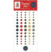 Carta Bella Adhesive Enamel Dots 60/Pkg - Christmas In The City