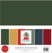 Carta Bella Solids Collection Kit 12X12 - Christmas In The City