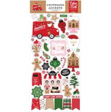 Echo Park Chipboard Stickers 6X13 - Santas Christmas Delivery Accents