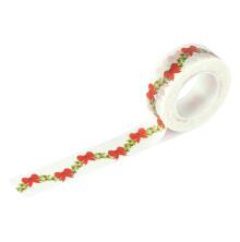 Echo Park Santas Christmas Delivery Washi Tape - Holly And Bows Garland