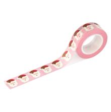 Echo Park Santas Christmas Delivery Washi Tape - Pink Jolly Santa