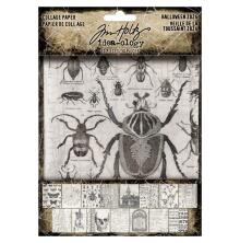Tim Holtz Idea-ology Collage Paper - Halloween TH94393