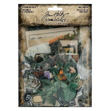 Tim Holtz Idea-Ology Ephemera Pack 137/Pkg - Halloween TH94435