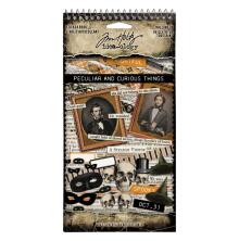 Tim Holtz Idea-Ology Sticker Book  - Peculiar And Curious Things TH94442