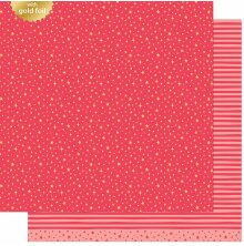 Lawn Fawn All The Sparkles Paper 12X12 - Ruby LF3834