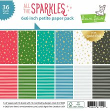 Lawn Fawn Petite Paper Pack 6X6 - All The Sparkles LF3840