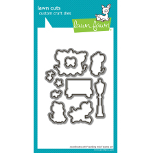 Lawn Fawn Dies - Caroling Mice LF3894