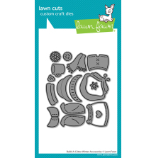 Lawn Fawn Dies - Build-A-Critter Winter Accessories LF3912