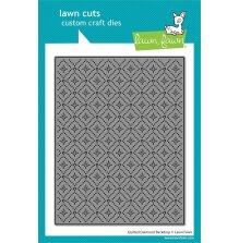 Lawn Fawn Dies - Quilted Diamond Backdrop LF3920