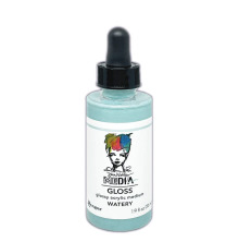 Dina Wakley MEdia Gloss Drop 56ml - Waterly