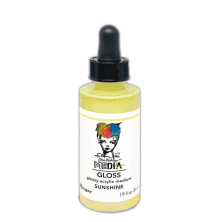 Dina Wakley MEdia Gloss Drop 56ml - Sunshine