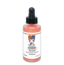 Dina Wakley MEdia Gloss Drop 56ml - Papaya