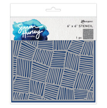Simon Hurley create. Stencils 6X6 - Intertwined
