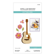 Spellbinders Dies - Mini Guitar