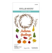 Spellbinders Dies - Autumn Greetings Wreath