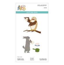 Spellbinders Dies - Classic Pooh Birthday Rabbit &amp; Owl