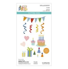 Spellbinders Dies - Classic Pooh Birthday Accessories