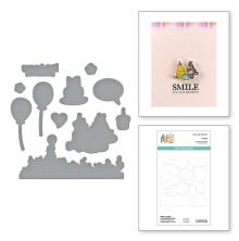 Spellbinders Dies - Classic Pooh Birthday Make A Wish!