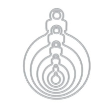 Hero Arts Infinity Nesting Dies - Bulb Ornament