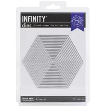 Hero Arts Infinity Nesting Dies - Hexagon