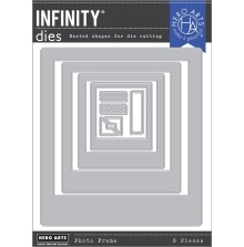 Hero Arts Infinity Nesting Dies - Journaling Photo Frame