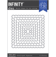 Hero Arts Infinity Nesting Dies - Square Scallop
