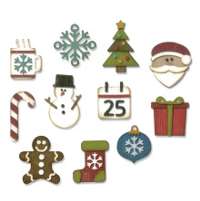 Tim Holtz Sizzix Thinlits Dies - Mini Christmas Things 662418