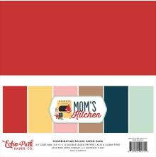 Echo Park Solids Collection Kit 12X12 - Moms Kitchen
