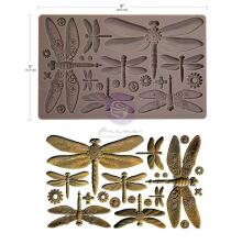 Prima Finnabair Decor Moulds 5X8 - Machine Dragonflies