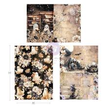 Prima A4 Decoupage 3 Sheets - Bewitched